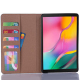 Retro Book Style Horizontal Flip Leather Case for Galaxy Tab A 8 (2019) P200 / P205,  with Holder & Card Slots & Wallet (Brown)