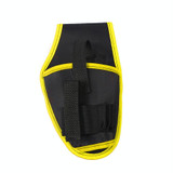 Portable Cordless Drill Holder Drill Cordless Screwdriver Waist Power Tool Bag Drill Waist Tool Belt Bag(Yellow)