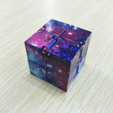 3 PCS Creative Folding Puzzles Magic Cube Infinity Cube Pressure Reduction Toy(Purple Sky)