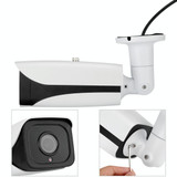 TV-651eH5/IP AF POE H.264++ 5MP IP Camera Auto Focus 4x Zoom 2.8-12MM Lens Surveillance Cameras(White)