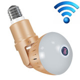 DP3 1.3 Megapixel Panoramic Universal Light Bulb Camera Mobile Phone Remote Installation Home Network HD Monitoring