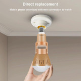 DP3 1.3 Megapixel Panoramic Universal Light Bulb Camera Mobile Phone Remote Installation Home Network HD Monitoring