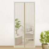 Magic Mesh Magnetic Mosquito-proof Screen Door Curtain, Size:190x100cm(Beige)