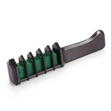 5 PCS Professional 6 Colors Mini Disposable Personal Salon Temporary Hair Dye Comb Crayons Hair Dyeing Tool(Green)