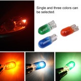 5pcs T10 12v 5w car instrument light reading light(amber)