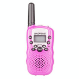 2 PCS BaoFeng BF-T3 1W Children Single Band Radio Handheld Walkie Talkie with Monitor Function, UK Plug
