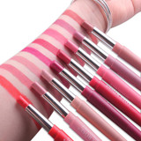 Double-end Lip Makeup Lipstick Pencil Waterproof Long Lasting Tint Sexy Red Lip Stick Beauty Matte Liner Pen Lipstick(01)