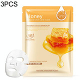 3 PCS Skin Care Plant Facial Mask Moisturizing Oil Control Blackhead Remover Wrapped Mask Face Mask Face Care(Honey)