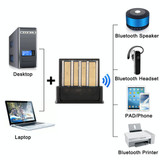 Ultra Mini Bluetooth 4.0 USB Dongle, Transmission Distance: 30m