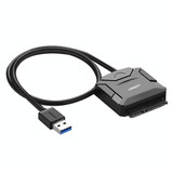 UGREEN USB 3.0 to SATA Adapter Cable Converter for 2.5 / 3.5 inch Hard Drive Disk HDD and SSD, Support UASP SATA 3.0(Black)