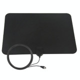 AN-1003 5dBi/25dBi Indoor HDTV Antenna, VHF170-230/UHF470-862MHz(Black)