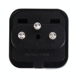 WD-11A Portable Universal Plug to Switzerland (Grounded Type-J) Plug Adapter Power Socket Travel Converter