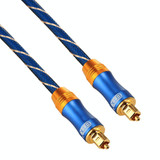 EMK LSYJ-A 3m OD6.0mm Gold Plated Metal Head Toslink Male to Male Digital Optical Audio Cable