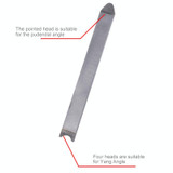 13cm Tungsten Steel Shovel Glue Scraper Angle Scraper Clear Residual Glue Beauty Seam Tool