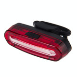 AQY-096 IPX4 Detachable USB Rechargeable Single Color LED Bike Taillight (Red)