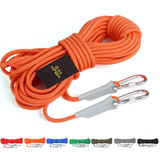 Outdoor Rock Climbing Hiking Accessories High Strength Auxiliary Cord Safety Rope, Diameter: 8mm, Length: 15m, Random Color
