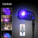 Blinblin CPF-LED 9W RGB IP65 Waterproof ABS Shell Landscape Light, Lawn Lamp Floodlight with 12-keys Remote Control