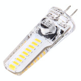 G4 4W 200LM Corn Light Bulb, 18 LED SMD 4014 Silicone, DC 12V(Warm White)