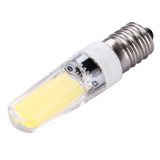 E14 3W 300LM COB LED Light , PC Material Dimmable for Halls / Office / Home, AC 220-240V(White Light)