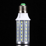 15W Aluminum Corn Light Bulb, E27 1280LM 60 LED SMD 5730, AC 85-265V(White Light)