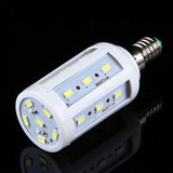 5W PC Case Corn Light Bulb, E14 380LM 24 LED SMD 5730, AC 85-265V(White Light)