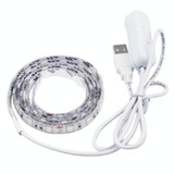 50cm 3W USB Rope Light, Epoxy IP65 Waterproof 30 LED 5050 SMD with 1m Extended Switch Cable, Wide: 10mm(Warm White)