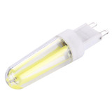 4W Filament Light Bulb, G9 PC Material Dimmable 4 LED for Halls, AC 220-240V(White Light)