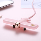 3life-308 5V 0.5A 4 USB Interfaces Air Force One Extender HUB Data Hub (Pink)