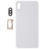 Battery Back Cover with Back Camera Bezel & Lens & Adhesive  for iPhone XS Max(White)