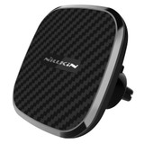 NILLKIN MC027 Car Air Outlet Vent Mount Clamp Holder 10W Fast Charging Qi Magnetic Wireless Charger(Black)