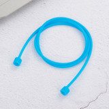Wireless Bluetooth Earphone Anti-lost Strap Silicone Unisex Headphones Anti-lost Line for Apple AirPods 1/2, Cable Length: 60cm(Blue)