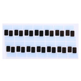 100 PCS LCD Display Flex Cable Black Adhesive Strip Sticker for iPhone 8