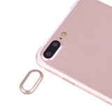 For iPhone 7 Plus Rear Camera Lens Protective Cover with Needle(Gold)