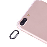 For iPhone 7 Plus Rear Camera Lens Protective Cover with Needle(Black)