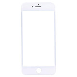 Front Screen Outer Glass Lens with Front LCD Screen Bezel Frame for iPhone 7 Plus (White)