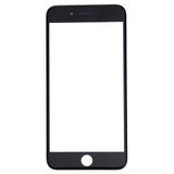 2 in 1 for iPhone 7 Plus (Original Front Screen Outer Glass Lens + Original Frame)(Black)