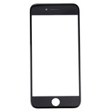 Front Screen Outer Glass Lens with Front LCD Screen Bezel Frame for iPhone 7 Plus (Black)