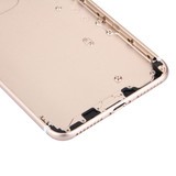 5 in 1 for iPhone 7 Plus (Back Cover + Card Tray + Volume Control Key + Power Button + Mute Switch Vibrator Key) Full Assembly Housing Cover(Gold)