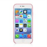 For iPhone SE 2020 & 8 & 7 Pure Color Liquid Silicone + PC Shockproof Defender Case(Pink)