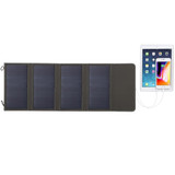 HAWEEL 28W Foldable Solar Panel Charger with 5V 2.9A Max Dual USB Ports