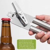 Multi-Functional Stainless Steel Can Bottle Opener