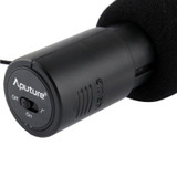 Aputure V-MIC D1 Directional Condenser Shotgun Microphone, Support 360 Degree Pan / 180 Degree Tilt