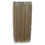 613H16# One-piece Seamless Five-clip Wig Long Straight Wig Piece