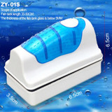 ZY-01S Aquarium Fish Tank Suspended Magnetic Cleaner Brush Cleaning Tools, S, Size: 7*7*3.7cm