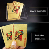 Creative Frosted Mosaic Gold Double Dragon Kung Hei Fat Choy Back Texture Plastic From Vegas to Macau Playing Cards Texas Poker Novelty Collection Gift