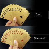 Creative Frosted Mosaic Gold Double Dragon Kung Hei Fat Choy Back Texture Plastic From Vegas to Macau Playing Cards Texas Poker Novelty Collection Gift