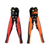 5 in 1 Multifunctional Cable Wire Stripper Cutter Crimper Self-Adjusting Terminal Crimping Stripping Plier Tools, Random Color Delivery
