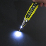 Socket Wall AC Power Outlet Voltage Detector Sensor Tester Electric Test Pen LED Light Voltage Indicator