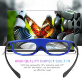 Universal Battery DLP Active Shutter 3D Glasses 96-144Hz For XGIMI Optoma Acer Viewsonic Home Theater Projector 3D TV