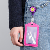 10 PCS Retractable Reel Badge Lanyard Tag Key Card Belt Clips, Random Color